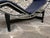 LC4 Chaise Lounge in Blue Leather by Le Corbusier, Pierre Jeanneret & Charlotte Perriand for Cassina, 1980s For Sale - Image 17 of 18