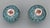 Ceramic Chinese Famille Rose Turquoise "Mun Shou" Longevity Ginger Jars - A Pair For Sale - Image 7 of 11