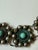 Mexican 1970s Mexican Sterling Silver & Turquoise Concho Belt For Sale - Image 3 of 8
