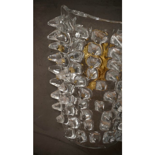 Murano Art Glass Wall Light, 2000s For Sale - Image 4 of 9