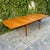 Wood 1980s Large Mid Century Danish Modern Teak Extension Dining Table For Sale - Image 7 of 12