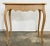 Vintage Bleached Wood French Louis XV Style Table For Sale - Image 9 of 11