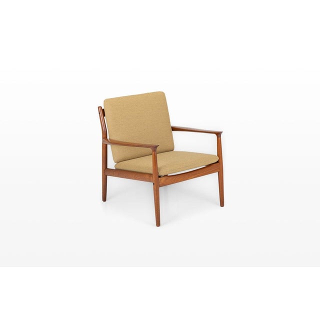 Model 218 Easy Chair by Grete Jalk for Glostrup Mobelfabrik, 1960s For Sale - Image 11 of 11