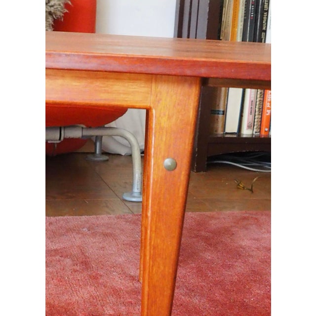 1960s 1960s Grete Jalk for P. Jeppesen Teak & Formica Coffee Table, Model Pj 56b For Sale - Image 5 of 12
