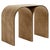 Nabuck Arch Stool in Steel and Leather by Pietro Franceschini For Sale - Image 6 of 6