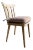 Durrell White Oak Dining Chair With Linen Seat Cushion in Natural Finish For Sale