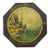 Antique Honor Target Landscape With Lake and Mountains, Germany 1925 For Sale