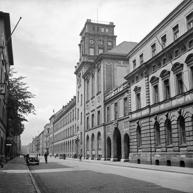 1930s View to the Technical University at Munich, Germany, 1937 For Sale - Image 5 of 5
