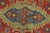 Textile Kazak Runner 5’1” X 16’1” Red Wool Tribal Hand-Knotted Oriental Rug For Sale - Image 7 of 14