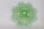 Jefferson Glass Beaded Fan Style Green Opalescent Candy Dish Square Foot 4566b For Sale - Image 9 of 13