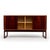 Mid-Century Modern Vintage Axel Christiansen Odder Rosewood Tambour Credenza Sideboard 1960s For Sale - Image 3 of 12