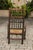 Wood English 1780s Oak William and Mary Style Open Arm Youth Chair with Rush Seat For Sale - Image 7 of 11