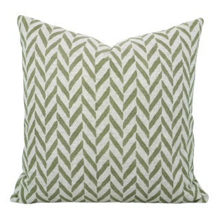 Fabdivine Indian Block Print Cushion Cover 18x18 Inch Cotton Linen-Jheel For Sale