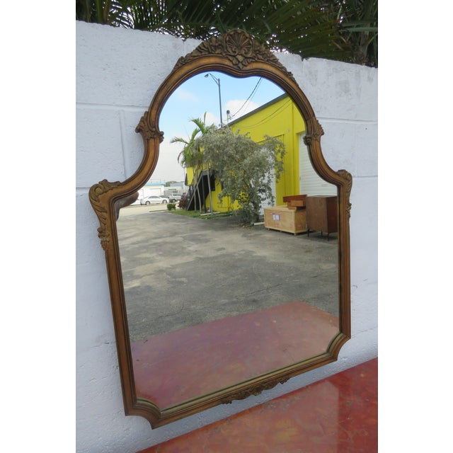 Wood French Marble Top Inlay Carved Dresser Bathroom Vanity 5719 For Sale - Image 7 of 12