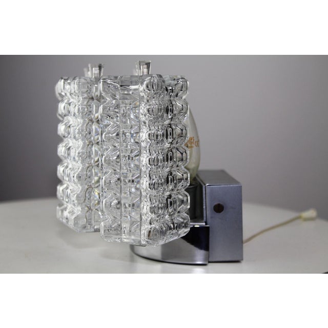 Cubist Wall Lights from Stölzle, 1960s, Set of 2 For Sale - Image 15 of 18