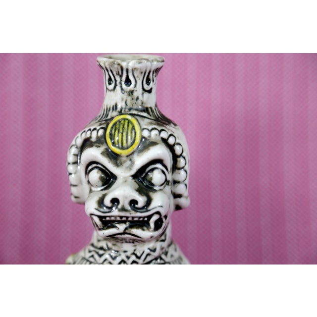 Atelier Garnier Vintage Foo Lion Garnier Liqueur Bottles - a Pair For Sale - Image 4 of 10