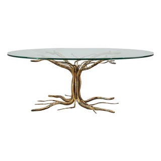 Mid-Century Forged Metal Coffee Table from Salvino Marsura, Italy, 1960s For Sale