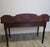 Antique English Georgian Mahogany Gallery Writing Desk With Two Drawers, Circa 1830 For Sale - Image 12 of 12