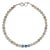 Ajd 16 Inch Multi Color Highly Polished Beryl Necklace For Sale