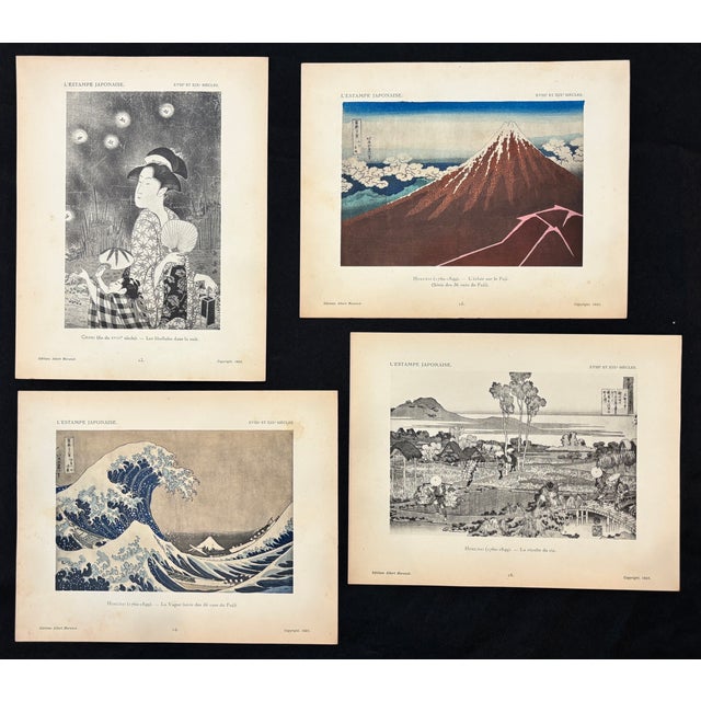 Japanese Prints by 18th & 19th Century Artists, Collected by Gaston Migeon, Louvre Museum Curator, 1923 Vol 2 For Sale - Image 11 of 18