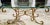 Fabulous vintage Italian gold rope and tassel coffee table with oval glass top. Still has original metal tag that reads...