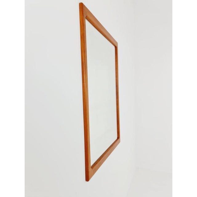 Large Mid-Century Danish Mirror from Silkborg Møbelfabrik, 1960s For Sale - Image 6 of 18