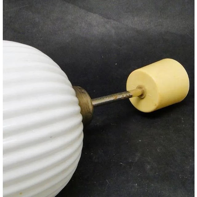 Pop Art Style Pendant Lamp, Poland, 1970s, in Good conditions. Designed 1970 to 1979 European Plug (up to 250V).The wiring...