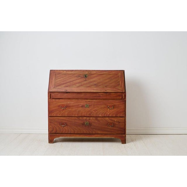 Antique Swedish Country House Secretaire, 1840 For Sale - Image 3 of 15