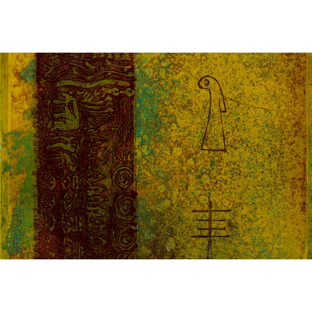 1980s Curt Bjernevi, 340000 ÅR. the Atlantis Series, 1988, Etching For Sale - Image 5 of 14