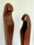 Signed Modernist Abstract Wood Figures Sculpture on Stone Base For Sale - Image 4 of 10
