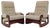 Mid-Century Rocking Armchairs, 1980s, Set of 2 For Sale