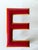 Vintage Enamel Letter E, 1960 For Sale - Image 10 of 10