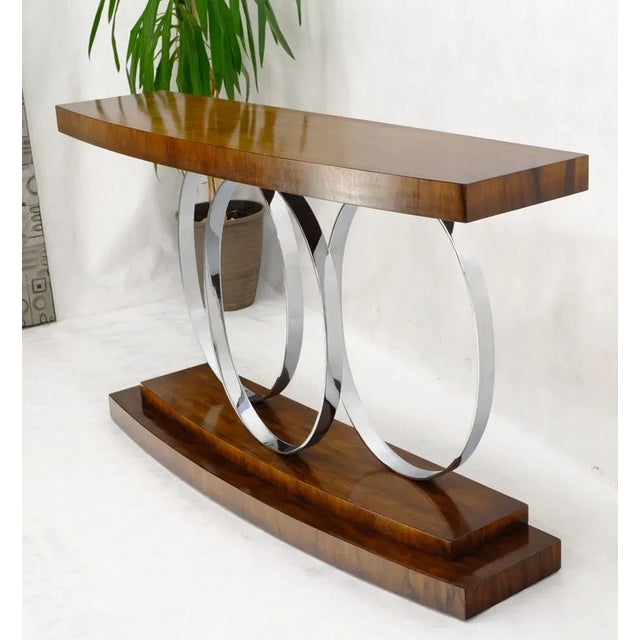 Quality Mid-Century Modern style rosewood console by John Richard.