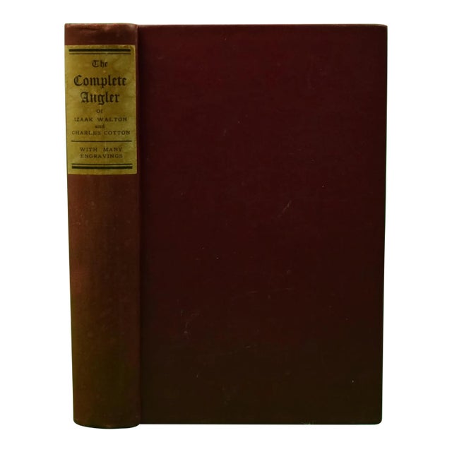 "The Complete Angler" 1904 Walton, Izaak, Cotton, Charles For Sale