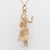 Metal Vintage 14k Gold Figural Kinetic Hula Dancer Charm for a Bracelet For Sale - Image 7 of 12
