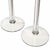 Stunning pair of tall, clear glass cylinder candleholders by Orrefors, Sweden. Simple yet striking, these elegant...