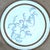 Extra large 1980's stoneware pottery charger. Its outer rim is lsaltglazed to refer the clay's natural characteristics. At...