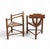 Carved Monk Chairs, Sweden, 1920s, Set of 2 For Sale - Image 4 of 5