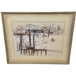 William Saltzman Abstract Painting For Sale