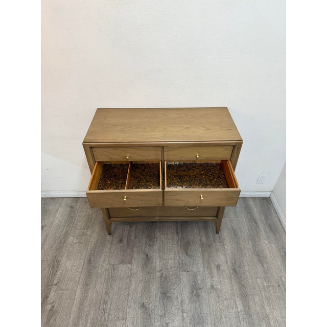 Mid Century Modern Highboy Dresser For Sale In Los Angeles - Image 6 of 12