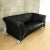 Mid-Century Modern Black Leather 2-Seat Sofa by Rolf Benz, 2000s For Sale - Image 3 of 10