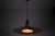 Mid-Century Teak and Brass Pendant Lamp, Italy, 1960s For Sale - Image 13 of 14