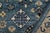 Ivory Shabby Chic Ziegler Blue/Ivory Wool Runner Rug- 2'5'' X 9'5'' For Sale - Image 8 of 10