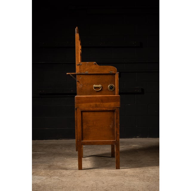 Brown Early 20th Century Rail Car Teller Station For Sale - Image 8 of 17