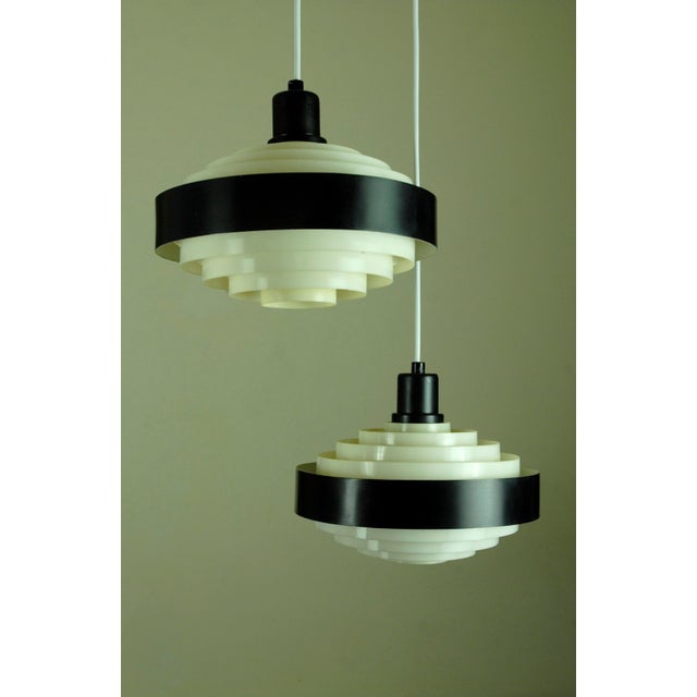 Louis Poulsen Wesselpendel Pendant Lamps by Louis Poulsen, 1960s, Set of 2 For Sale - Image 4 of 13