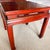 Pair Red Asian Square Tables For Sale In Washington DC - Image 6 of 7