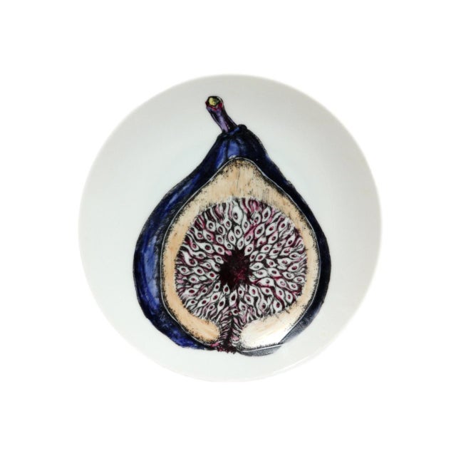 Piero Fornasetti Nature Dissected: Set of Six Fornasetti "Sezioni Di Frutta" Plates Circa 1960s For Sale - Image 4 of 13