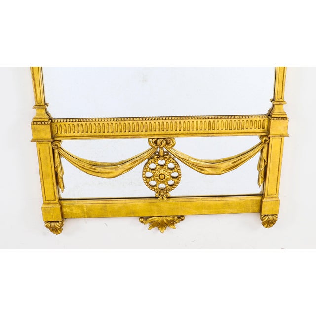 Gold Antique George III Adam Revival Giltwood Mirrors, Set of 2 For Sale - Image 8 of 12