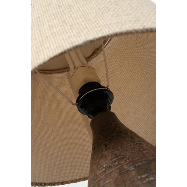 Ceramic Danish Ceramic Table Lamp For Sale - Image 7 of 8