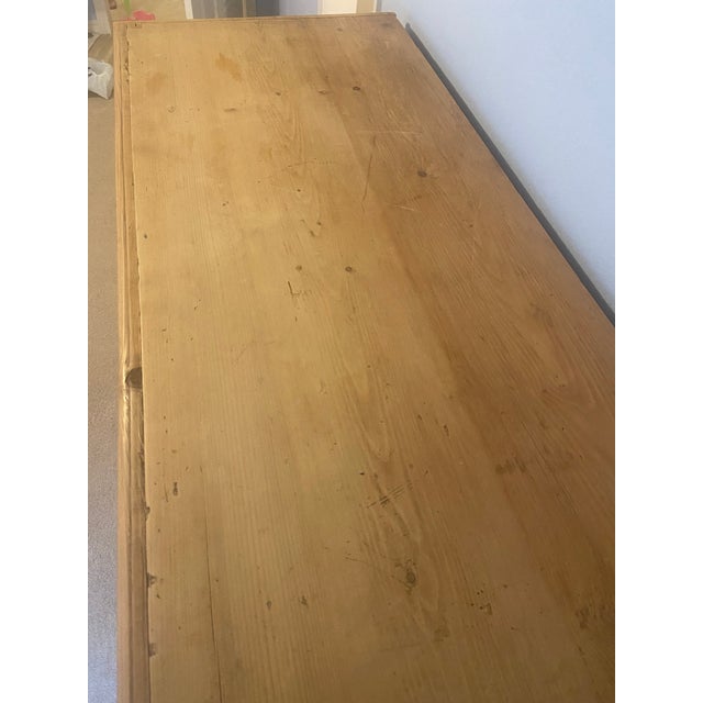 19th Century English Pine Chest of Drawers For Sale - Image 4 of 11